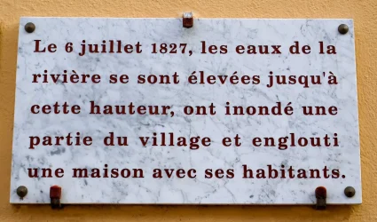 Plaque 1827